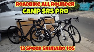 Download lagu REVIEW ROADBIKE CAMP SR5 PRO 2026 Full shimano 105 mp3