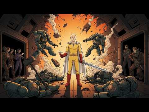 What If the Imperium Declared War on Saitama in Warhammer 40K?