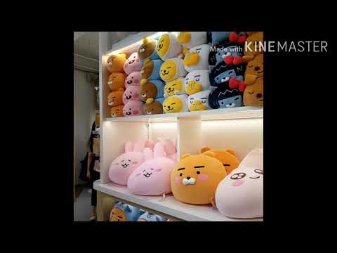 Kakao friends loja principal na Coreia