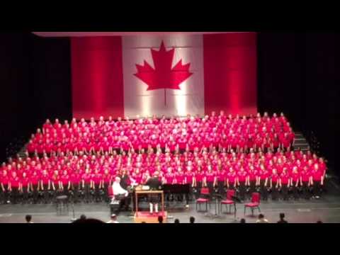 Adagio Show Choir sings at Unisong in Ottawa