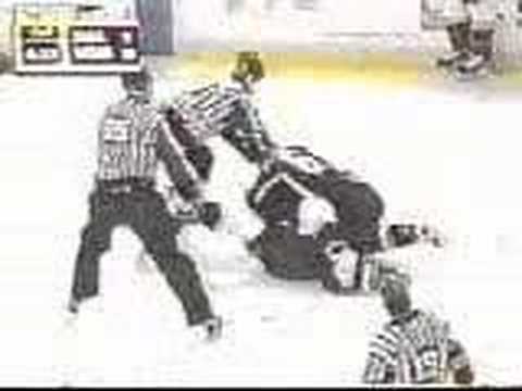 NHL hockey fight Helenius vs Hartnell