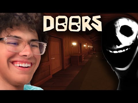 Zoink Plays Roblox DOORS For The FIRST TIme!