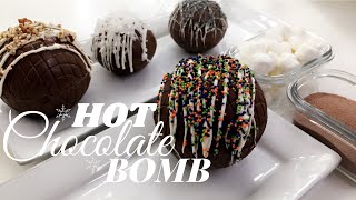 HOW TO MAKE HOT CHOCOLATE BOMB | DIY HOT CHOCOLATE BOMBS TUTORIAL  | BOMBAS DE CHOCOLATE