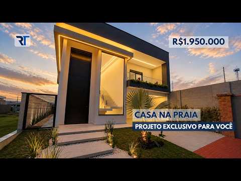 🔴 CASA À VENDA EM PERUÍBE | CASA DE ALTO PADRÃO COM ARQUITETURA IMPONENTE