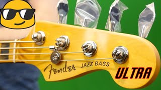 Video thumbnail for Make Your Guitar Player Jealous | 2019 Fender American Ultra Jazz Bass Texas Tea | Review + Demo by The Trogly's Guitar Show