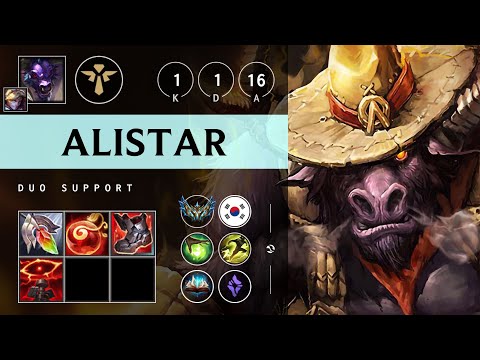 Alistar Support vs Pyke - KR Challenger Patch 25.21