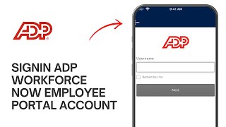 How to Login/Signin ADP Workforce now Employee Portal Account