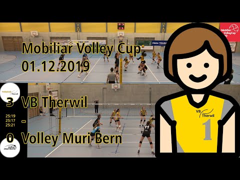 191201 VB Therwil D1 - Volley Muri Bern (Cup) Zusammenfassung