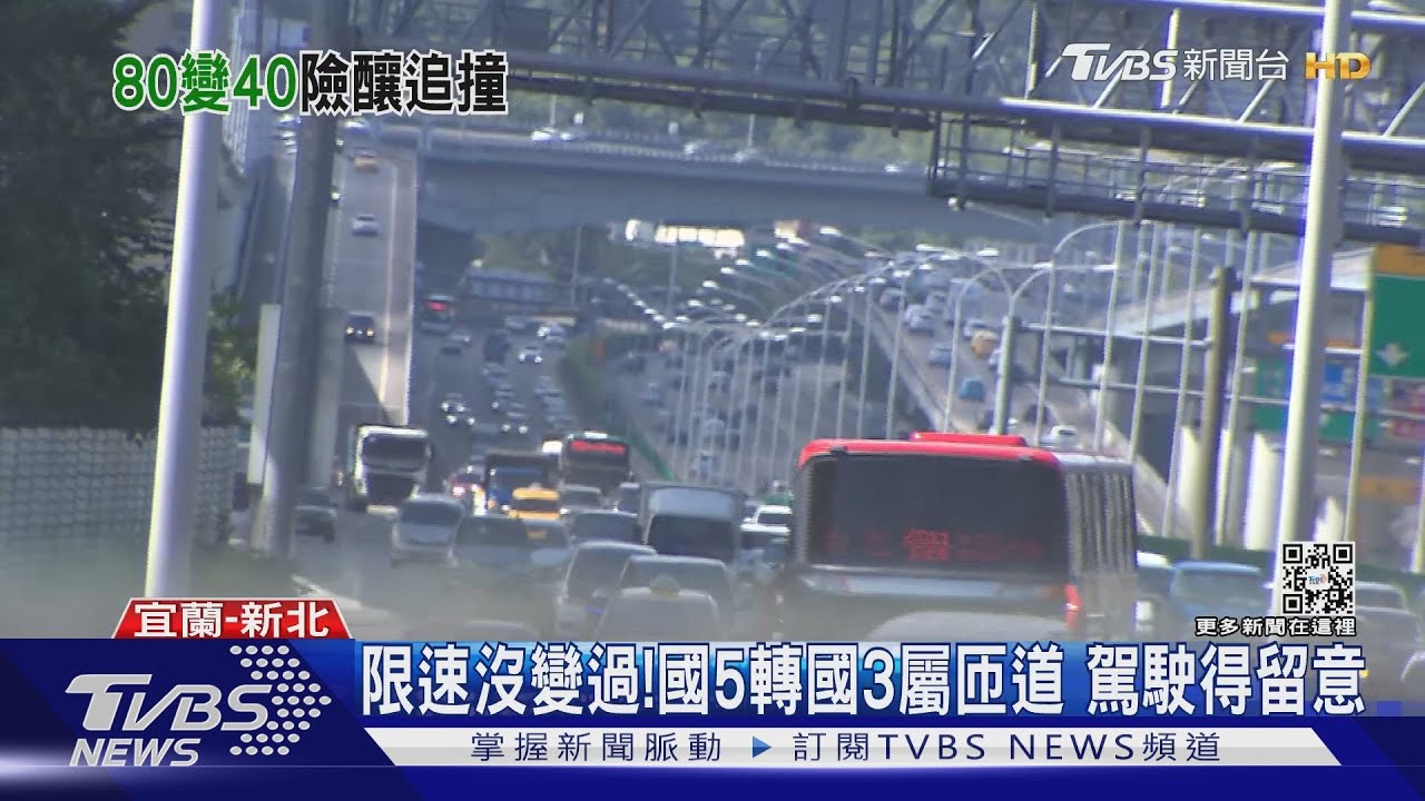 幹嘛急煞!國道驟降限速 為躲相機險追撞