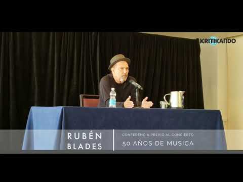 Ruben Blades - 50 Años de Música (conferencia/conversatorio)