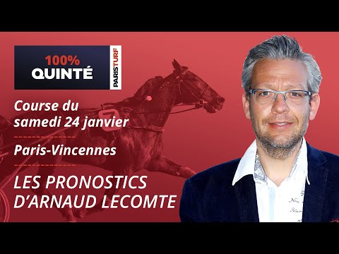 Pronostics Quinté PMU - 100% Quinté du Samedi 24 janvier à Paris-Vincennes