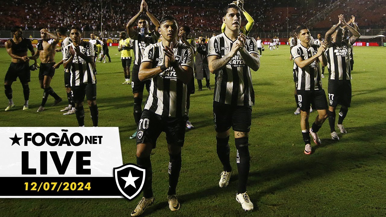 LIVE | Botafogo vira líder no momento mais difícil do Brasileiro; que venham os reforços