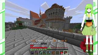 【Maincraft】喉がイガイガしてます。でも建築を続けます（笑）
