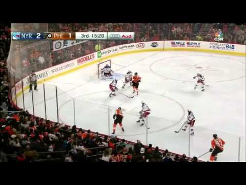 Philadelphia Flyers vs NY Rangers, 17 january 2016