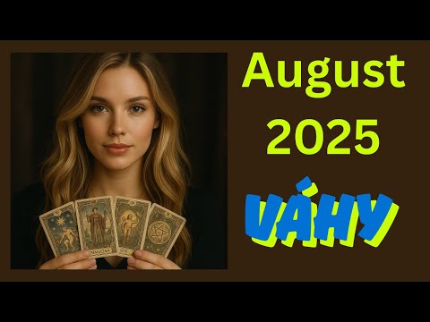 Cisárovná Zuzana: VÁHY - výklad kariet na august 2025 - Nerieš žiadne závažné rozhodnutia, prečo ?