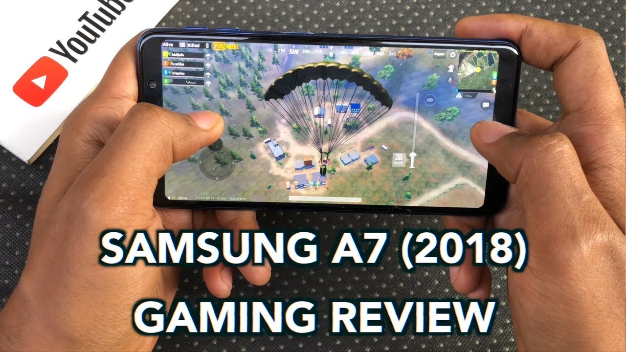 Samsung Galaxy A7 2018 Gaming review - PUBG Gameplay: Chicken Dinner!!!