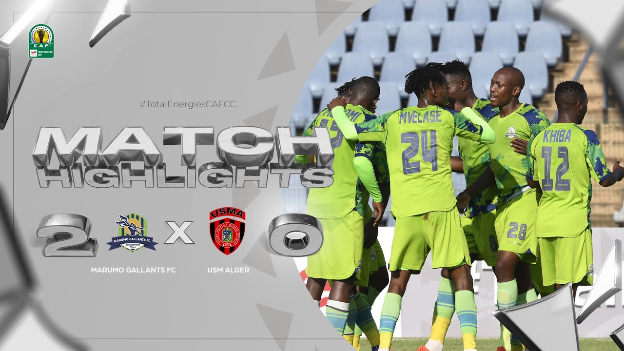 CAF Confederation Cup | Groupe A : Marumo Gallants 2-0 USM Alger