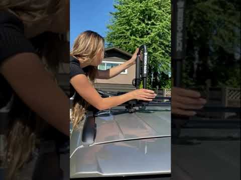 Installing a Rhino Rack Kayak Carrier On Your Vehicle is Easy and Hitchweb Gals Will Show You How!