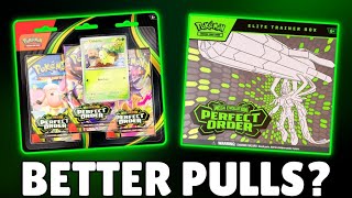 Perfect Order ETB vs 3-Pack Blisters! | Pokémon TCG Opening