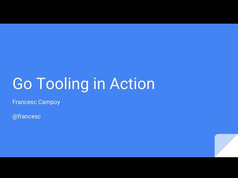 Go Tooling in Action