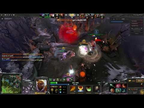 Dota 2 Legion Commander vs 5 Heroes!