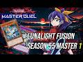 Lunalight Fusion Season 55 II Master 1 Yu Gi Oh Master Duel