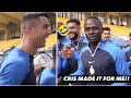 Cristiano Ronaldo Gives a Suprise for Sadio Mané in Al Nassr Training