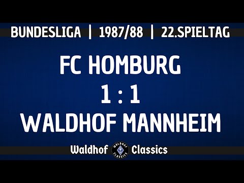 1987/88 | FC Homburg - SV Waldhof Mannheim