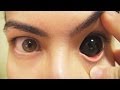 How to: Insert And Remove Black Sclera Contact Lenses (Fxeyes)