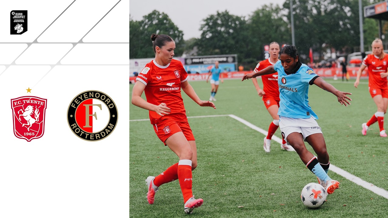 Highlights FC Twente - Feyenoord V1 | Eurojackpot Vrouwen Eredivisie 2026-2027