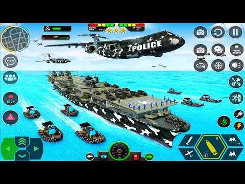 Us Army Vehicles Truck Helicopter Cargo Transpor || Android Gameplay