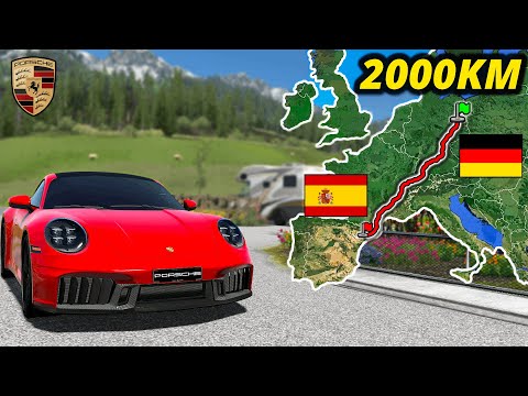 ETS2 Longest Road Trip (Berlin to Barcelona) Germany to Spain | Euro Truck Simulator 2