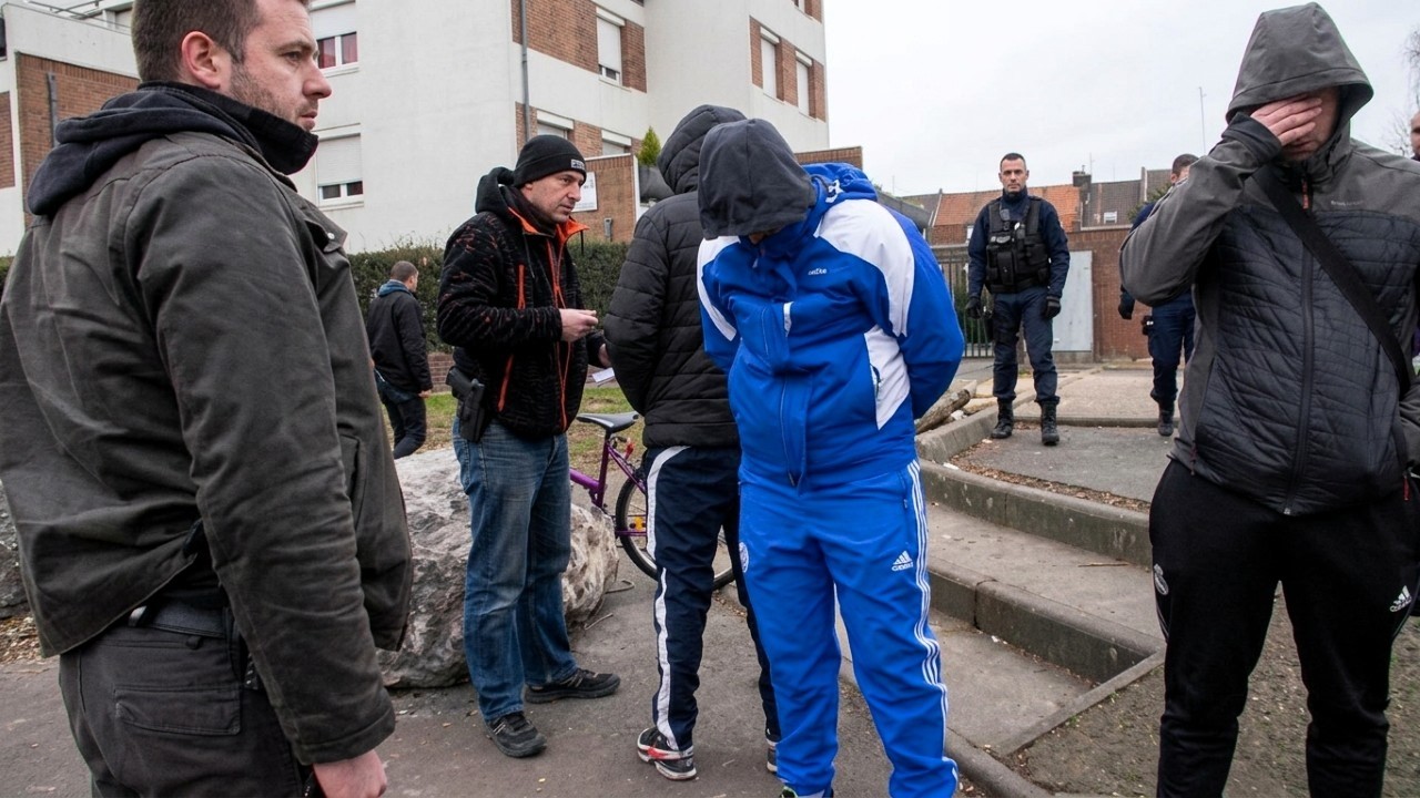 Police Française : Opération anti-drogue en pleine Cité