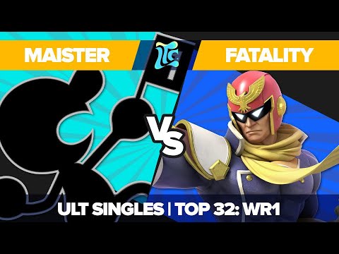 Maister vs Fatality - Ultimate Singles Top 32: WR1 - Low Tide City | Game & Watch vs Cpt Falcon