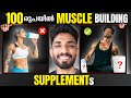 Complete LOW COST MUSCLE BUILDING SUPPLEMENTS-below Rs100-Scientific bodybuilding supplement guide