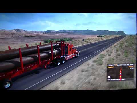 MongoTV_3736 - Mongo Games - American Truck Simulator - Part 401 - Wood Transport