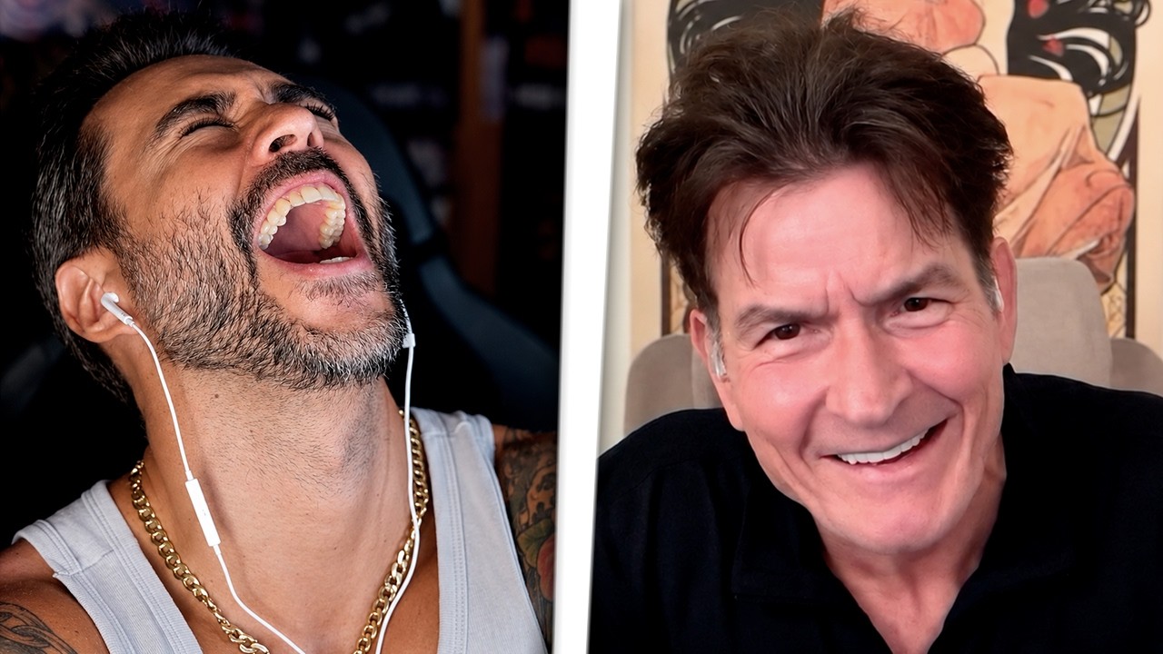 Charlie Sheen cuenta a un alucinado Jordi su FIESTA MÁS LOCA: 6 Mujeres y Él en Medio