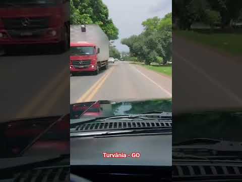 Turvânia GO - Rodovia GO-060 (via São Luís de Montes Belos) #brasil #brazil #pickup #chevy #goias