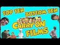 TOP 10 BEST CARRY ON FILMS And BOTTOM TEN