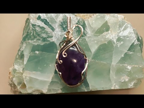 Swirly Amethyst Pendant Tutorial