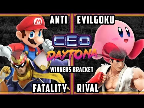 CEO 2018 Smash 4 - IMT RZR | Anti & Fatality Vs. Evilgoku & GOTE | Rival - Wii U Doubles Bracket