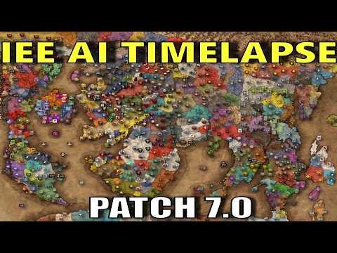 Warhammer 3 Immortal Empires Expanded 300 Turn AI Only Timelapse with patch 7.0