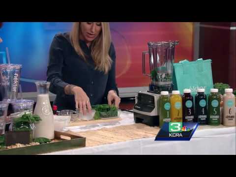 Cozinha KCRA: sucos saudáveis