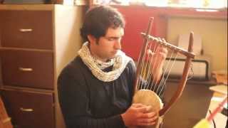 My first approach as Lyre player, Greek lyre of Apollo｜Yerko Lorca