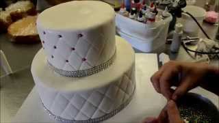 How to make Diamond patterns birthday cake