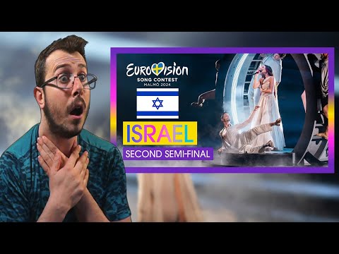 Italian Reacts To Eden Golan - Hurricane (LIVE) | Israel 🇮🇱 Second Semi-Final Eurovision 2024