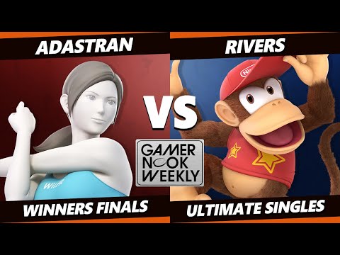 GNW 2 Winners Finals - Rivers (Diddy Kong) Vs. Adastran (Wii Fit Trainer) Smash Ultimate - SSBU