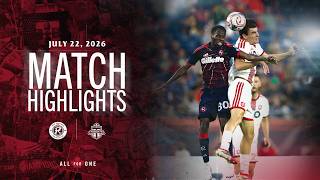 MATCH HIGHLIGHTS: New England Revolution vs. Toronto FC | July 22, 2026