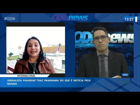 Notícias internacionais com a jornalista piauiense Karliete Nunes, ao vivo de Lisboa 21 01 2021