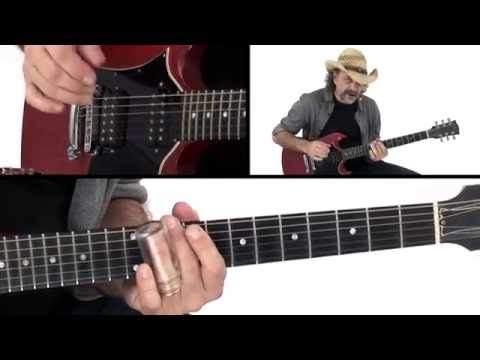 30 Beginner Slide Blues Licks - Hangin' Around 12 - Andy Aledort